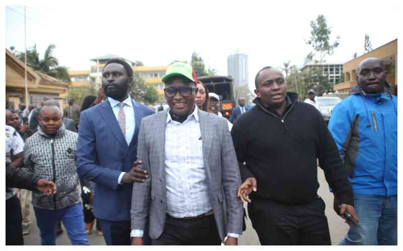 Drama as Kaguchia disappears from court only to reappear under police escort