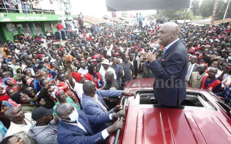 Gideon vows to safeguard Rift Valley interests in Azimio
