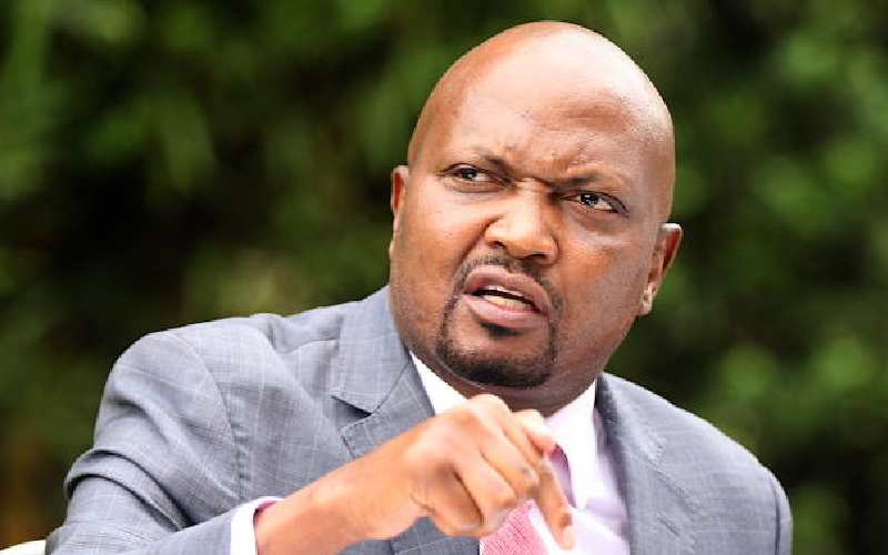 Moses Kuria has ruffled very many feathers in his rise to the top