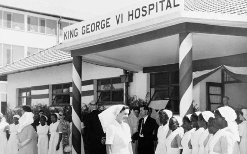 At King George VI Hospital Kenyans were treated last