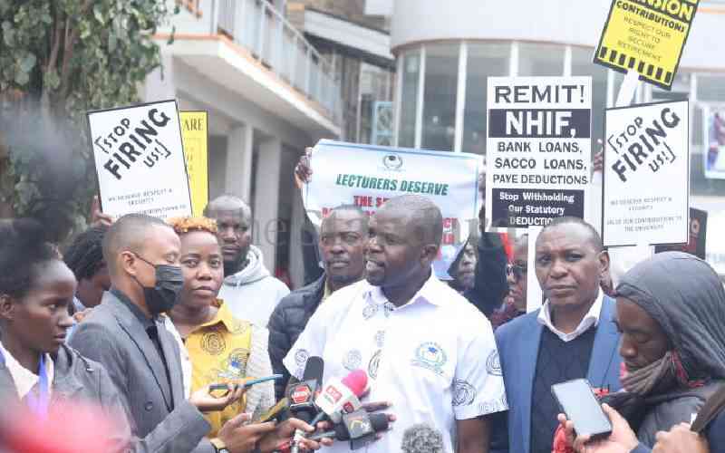 Exit teachers' strike enters lecturers go slow