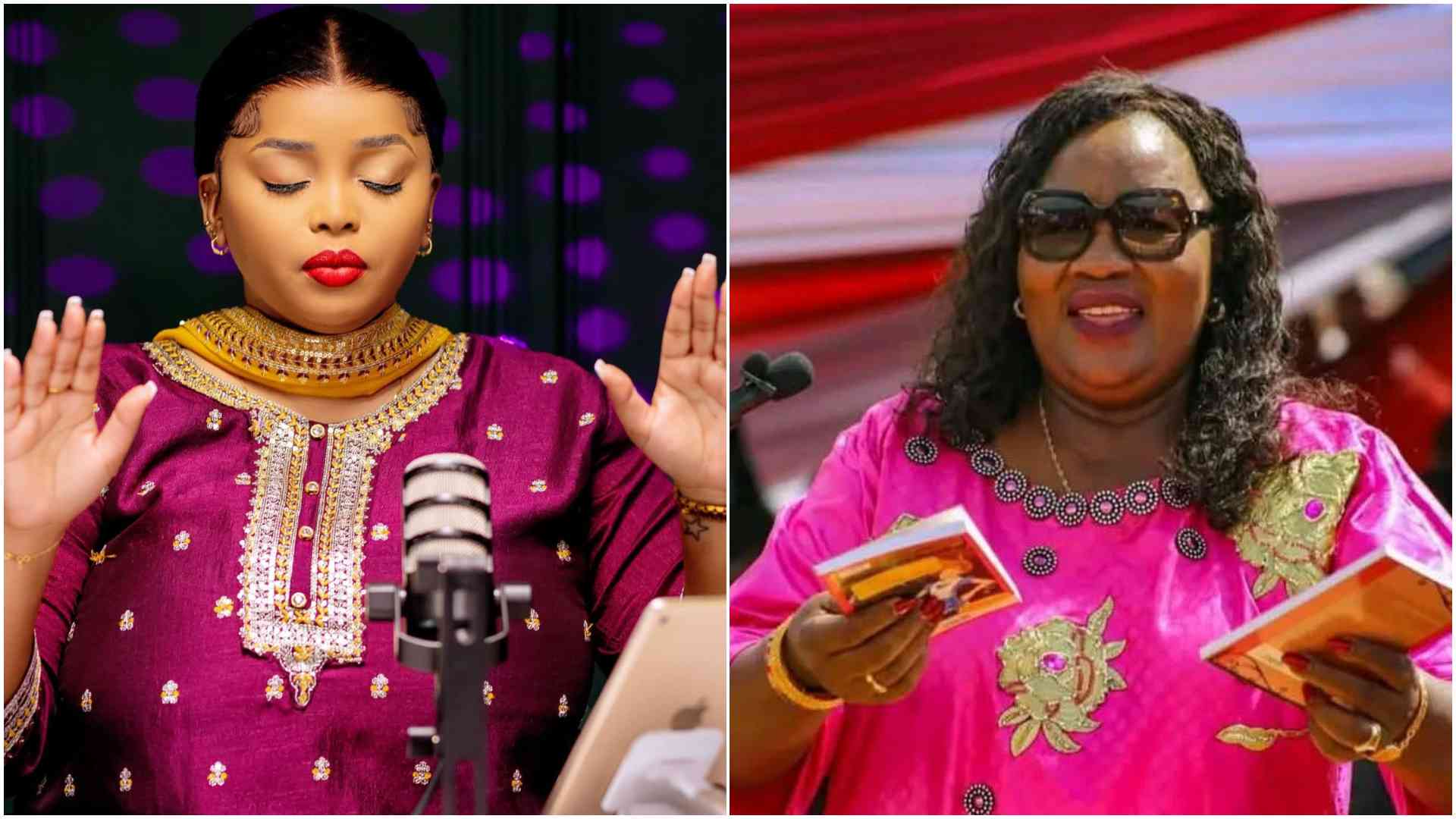 Lucy Natasha's emotional prayer for Mama Ida Odinga's new job