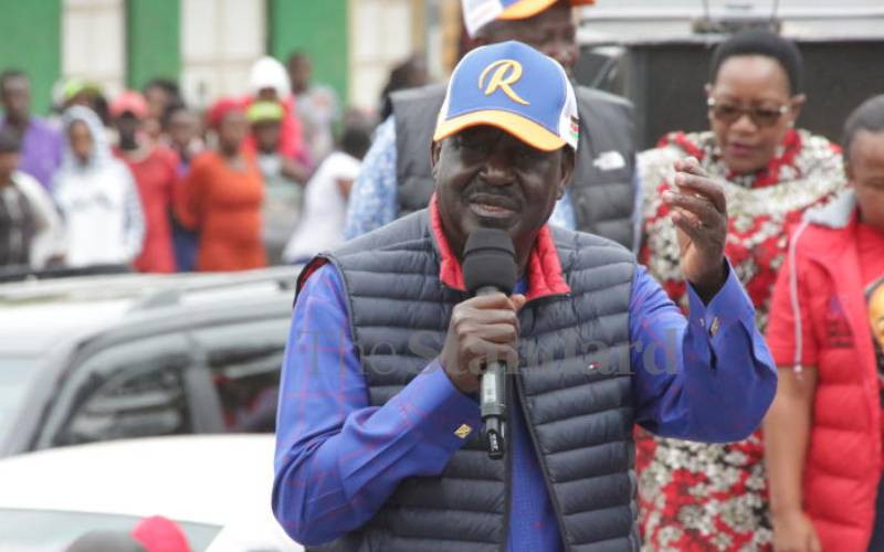 Raila: I can't boycott election when I'm clearly in the lead