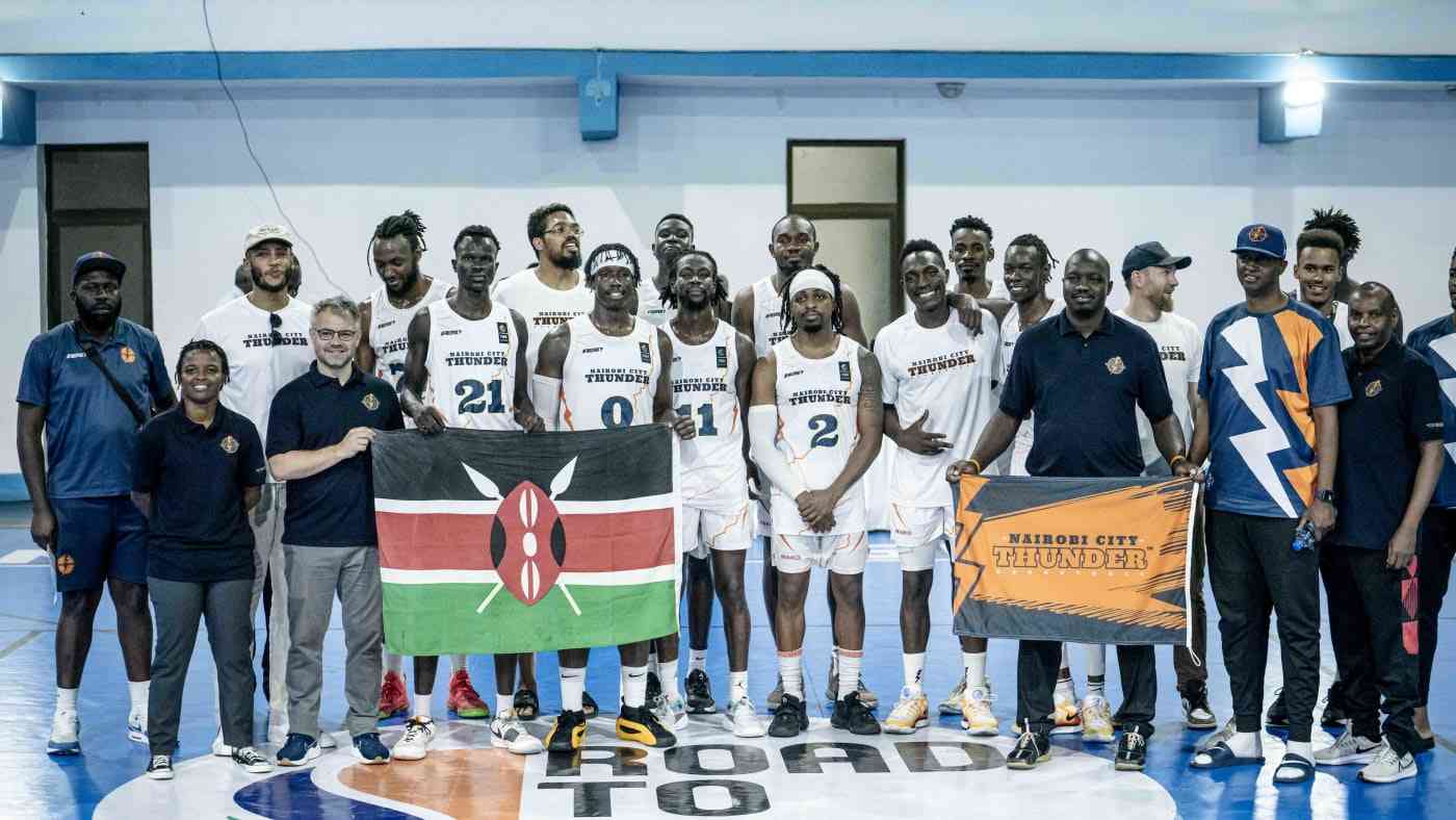 Nairobi City Thunder secure Elite 16 spot on Basketball Africa League debut