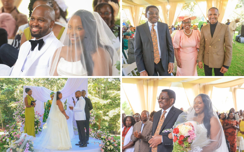 PHOTOS: Governor James Orengo's daughter Zenani weds in lavish ceremony