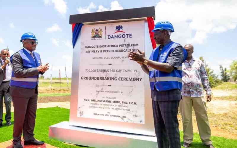 Oburu backs Sh2.2tr Lamu refinery, says project honours Raila's vision