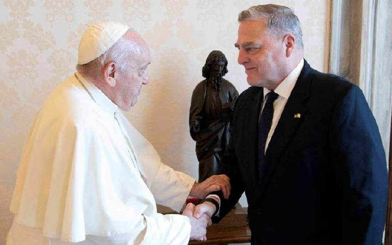 US General Mark Milley and Pope Francis discuss war in Ukraine