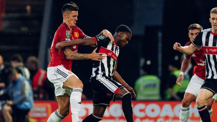 Grimsby Town fined Sh3.4 million for fielding ineligible Kenyan midfielder in win over Man United