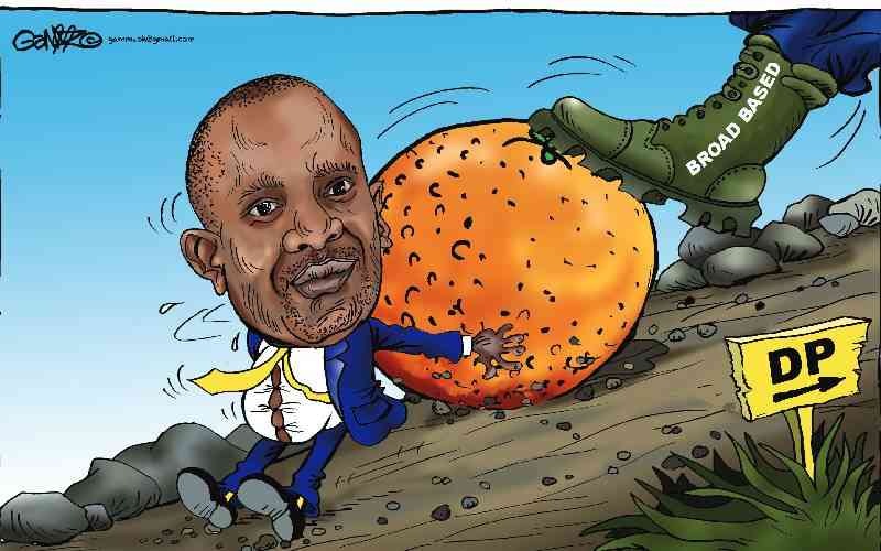 Kindiki pushes back...