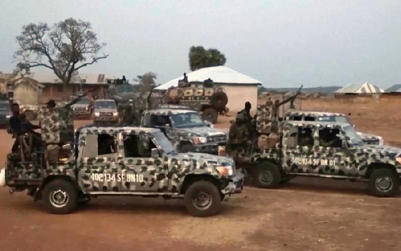 Nigerian Forces comb forests for nearly 300 kidnapped students