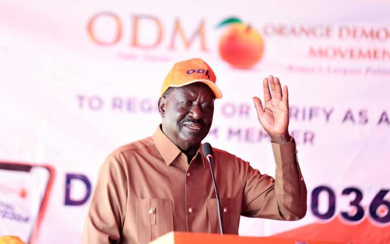 Raila Odinga's fifth star that never stopped shining