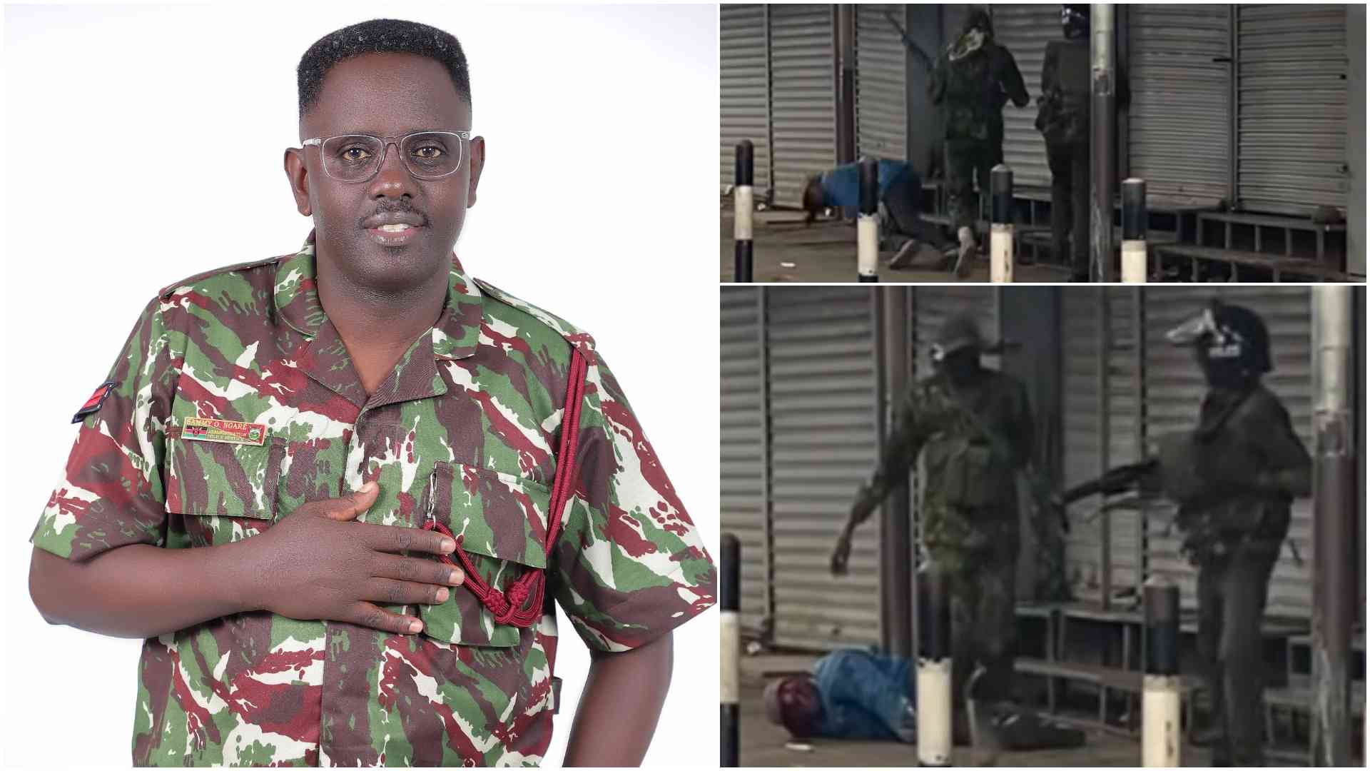 Nakuru cop Sammy Ondimu strongly condemns brutal police shooting of hawker Boniface Kariuki