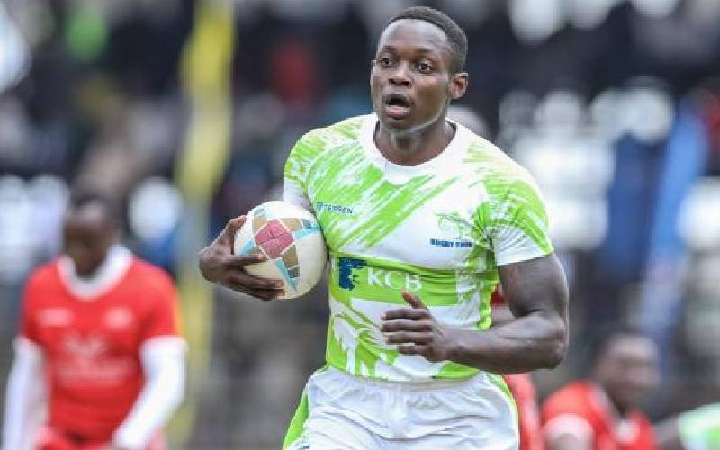 Osumba, the KCB fly half who finds joy in helping lonely homeless children