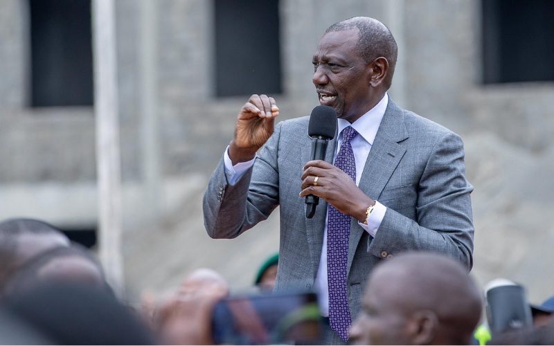 'Don't kill them, shoot them in the leg,' Ruto breaks silence on Saba Saba protests