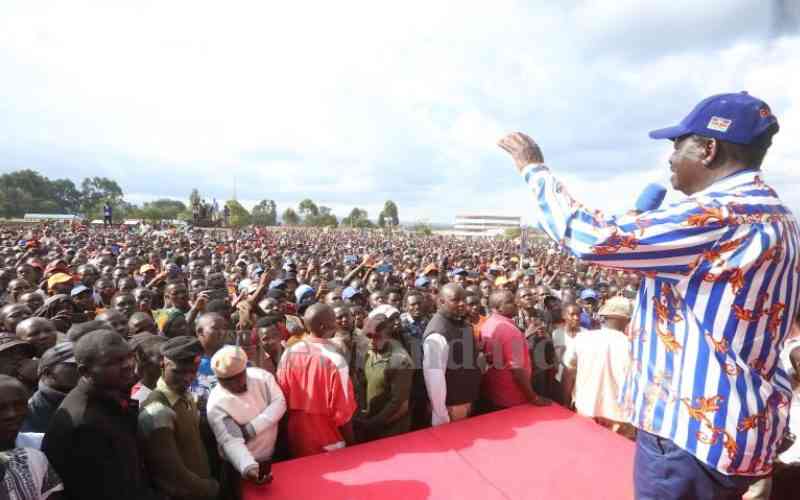 Kenyans in diaspora campaign for Raila