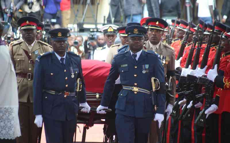Why Raila was accorded a state funeral and what it means