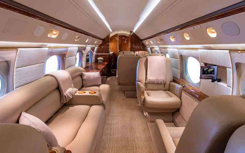 'Hustler's' lavish Sh1.4 billion jet to Addis Ababa