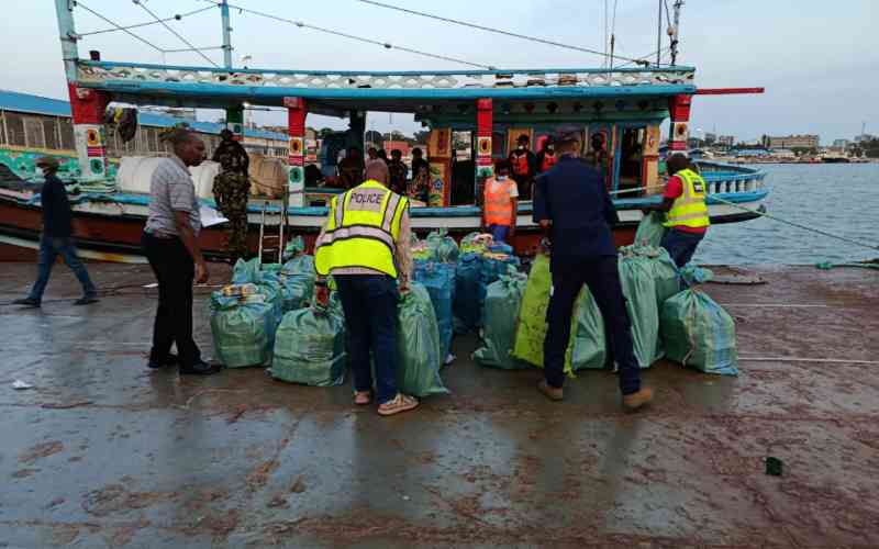 Drug haul worth Sh8.2 billion seized in Mombasa