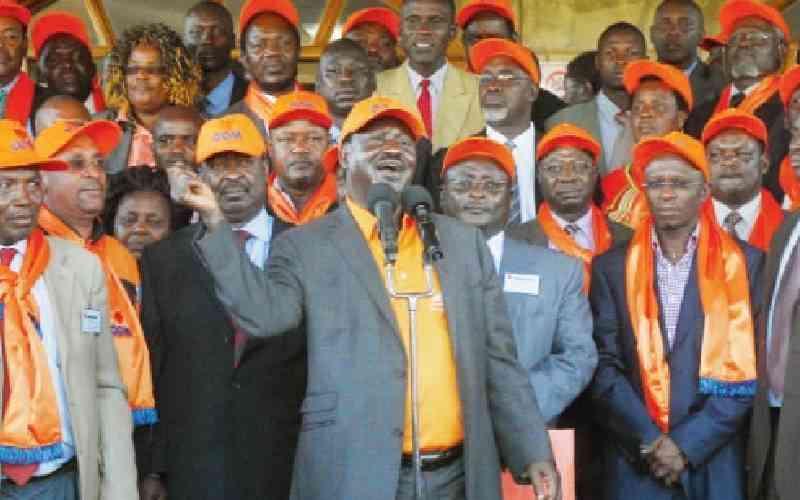 Lessons from Raila as Orange party holds its first NDC without him