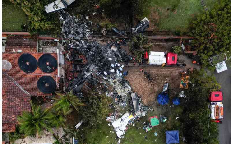 Passenger plane crash in Brazi...