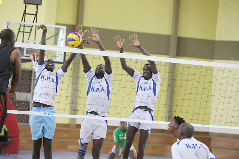Volleyball: KPA are top in league standing