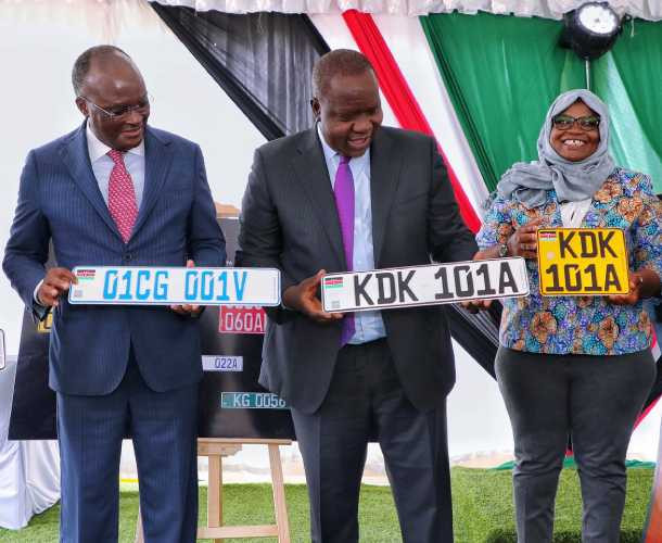 Government launches new generation number plates