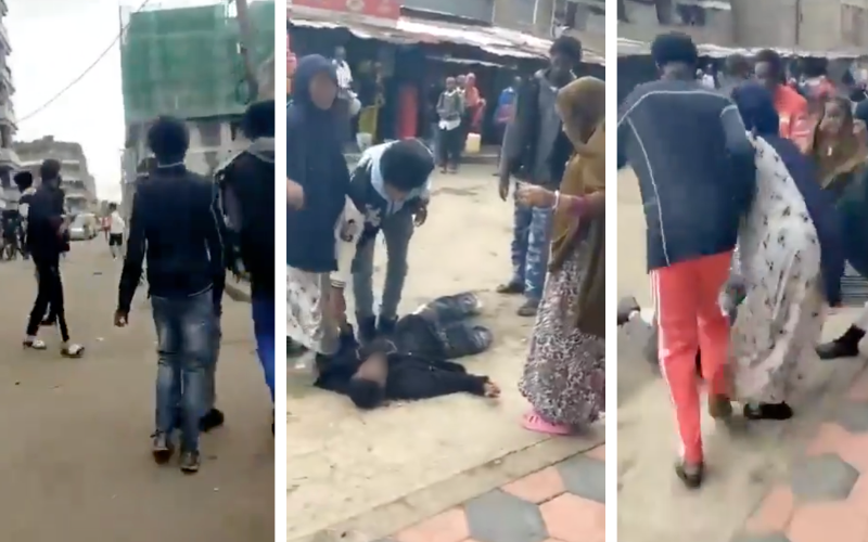 VIDEO: Outrage after man stabbed in broad daylight during violent Eastleigh confrontation