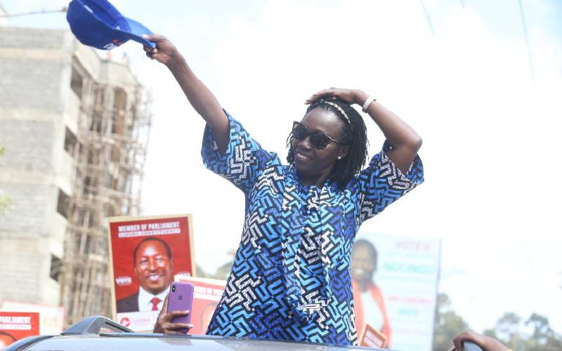 Martha Karua: What I bring to the table is resolve, determination