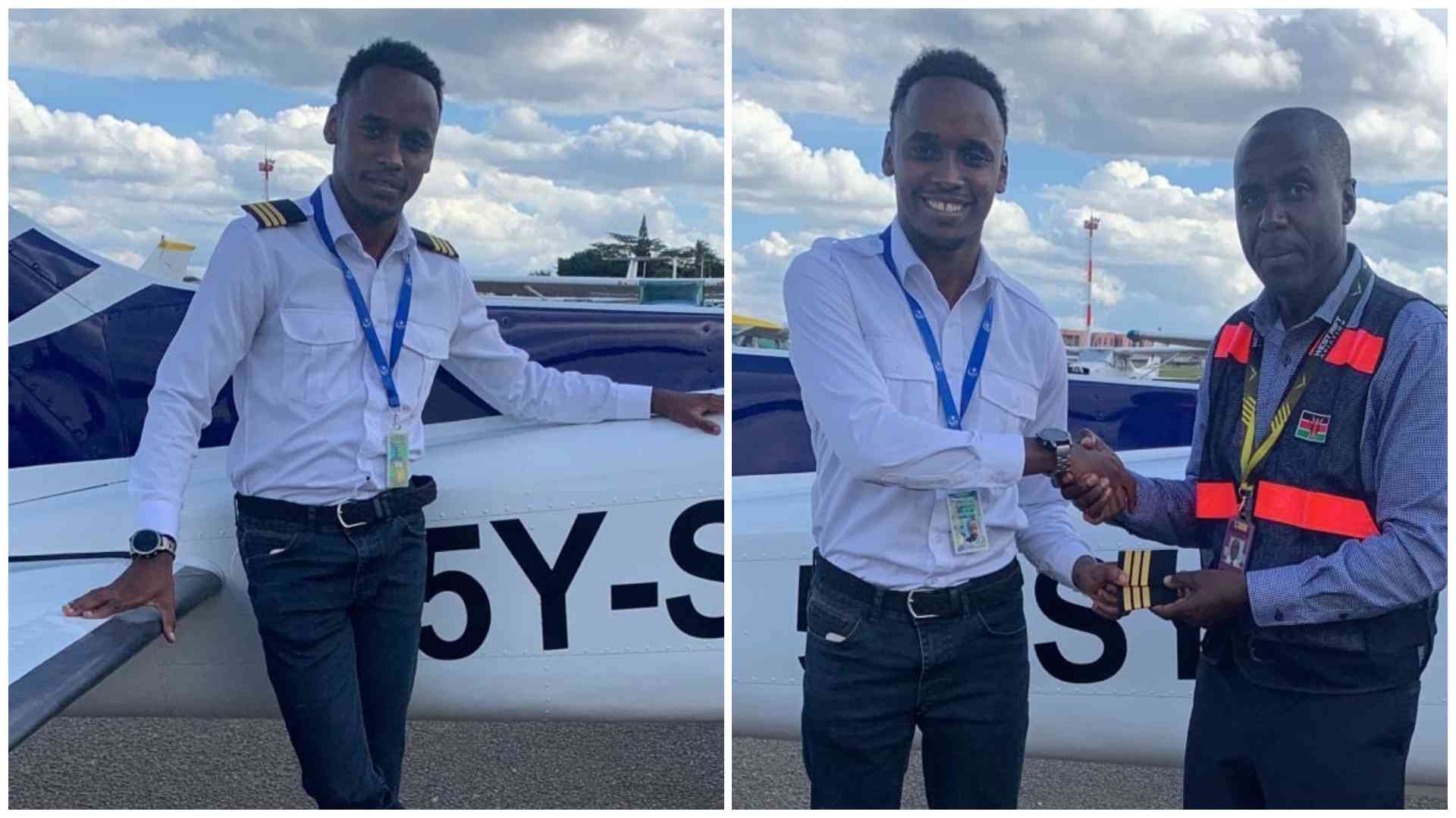 Khalif Kairo completes commercial pilot training, celebrates milestone achievement