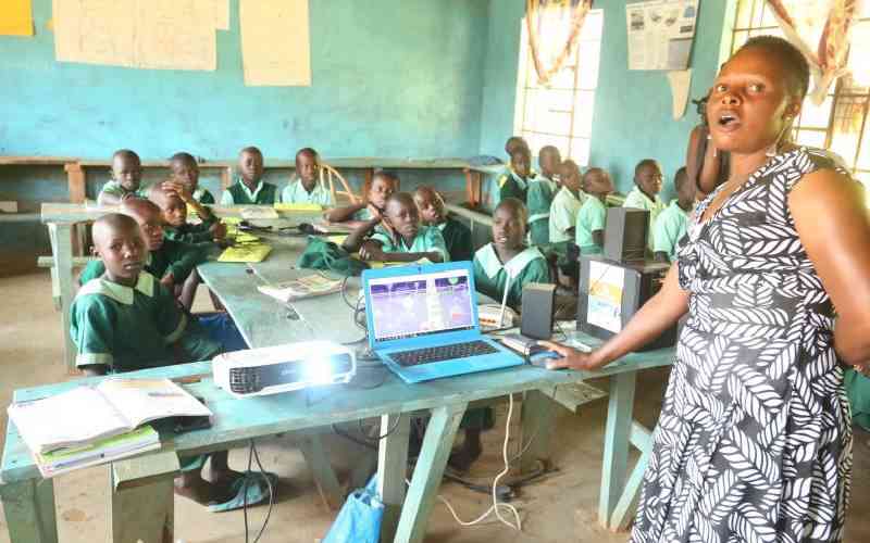 Digital literacy program bearing fruits in Kakamega's rural schools