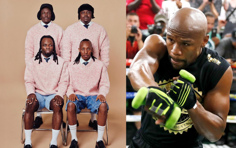 Floyd Mayweather vibes to Sauti Sol, Matata's 'Oversized T-shirt' in viral video