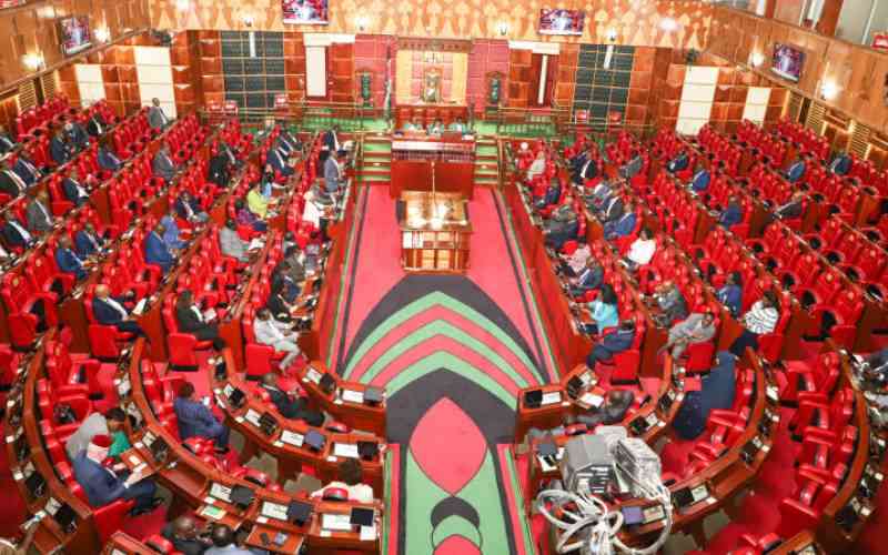 Seven MPs suspended for unruly conduct in Parliament
