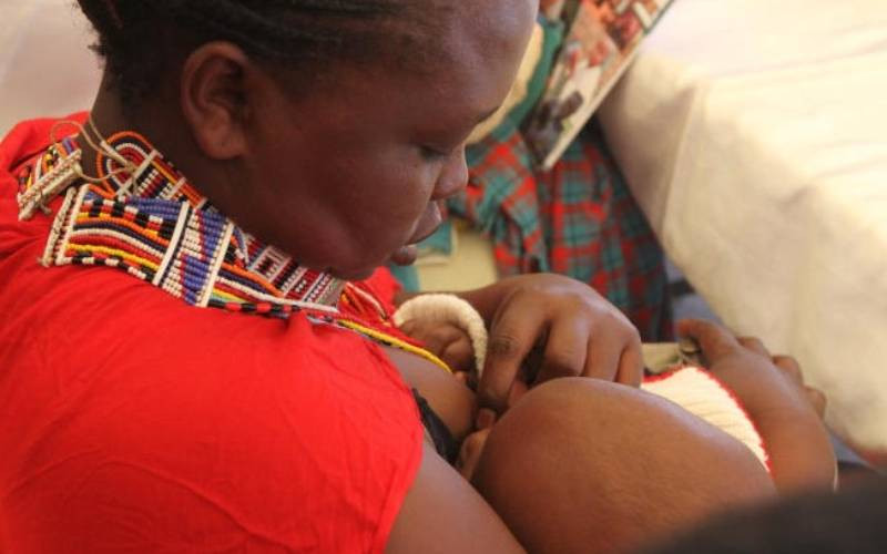 Forty percent of newborns are not breastfed within the first hour, says health experts