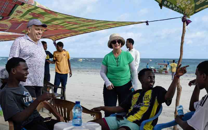 Sun, sea, sand... In Somalia? Tourism trickles in despite insecurity