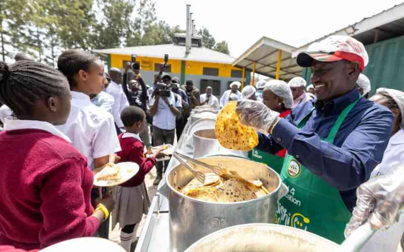 Governors developing school feeding policy for ECDE learners