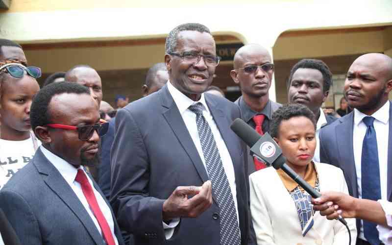 Drop terror charges against youths, Maraga tells Ingonga