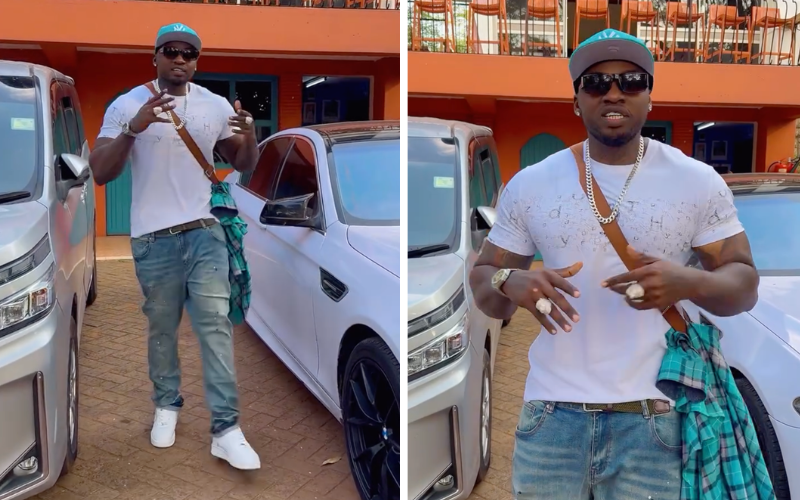 Khaligraph Jones stuns fans with new look after dramatic weight loss