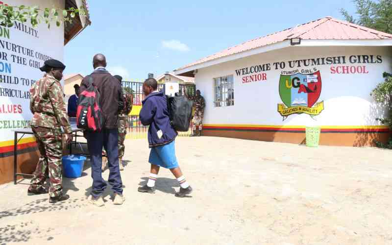 Utumishi Girls reopens after deadly dorm inferno