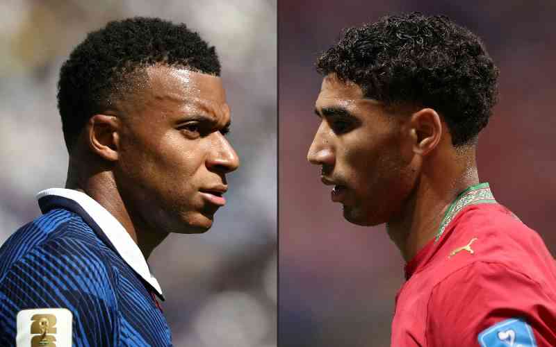 Mbappe v Hakimi: Friends off the pitch, rivals in the quarters 