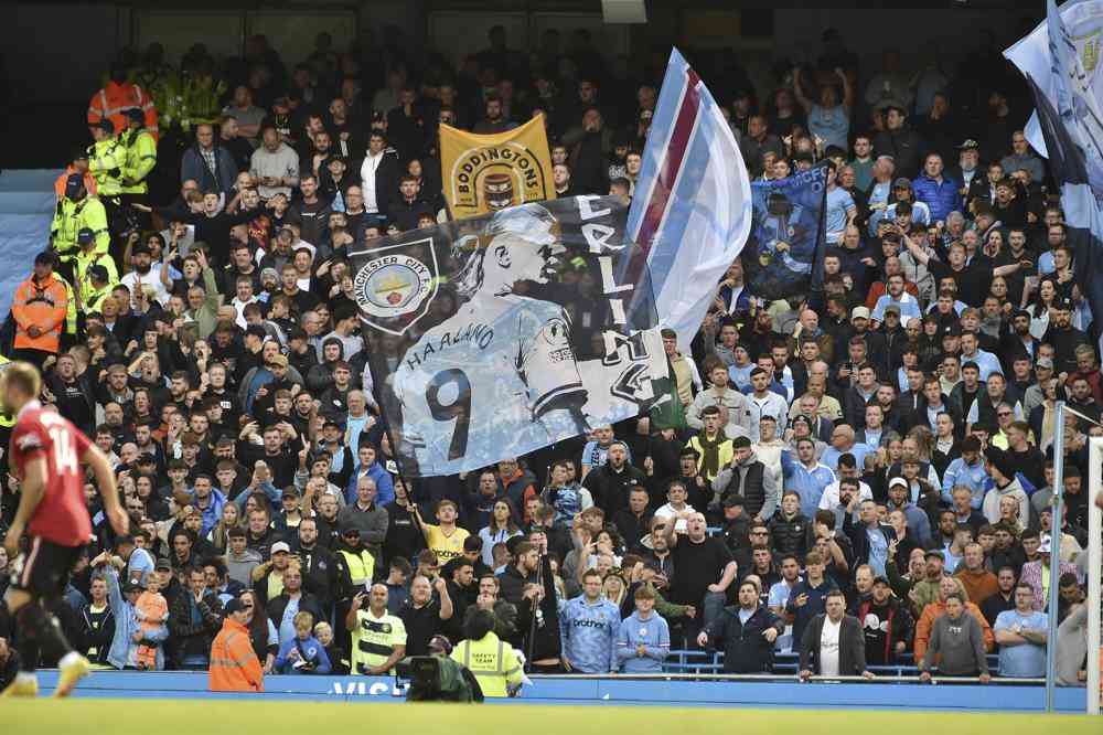 Man City fined Sh35million for pitch invasion after title win