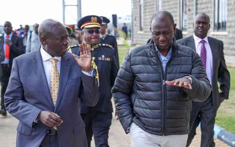 MPs to Ruto: Gachagua must be ...