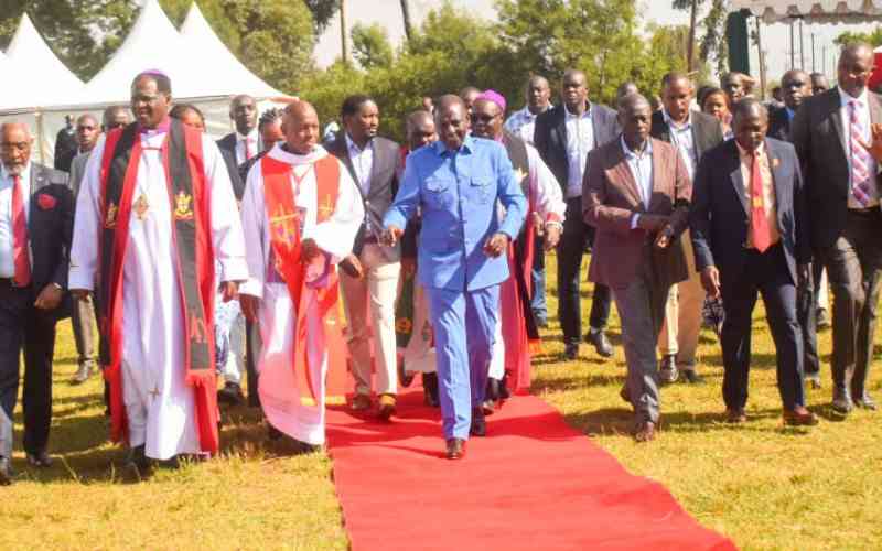 Keep off our sadaka, tithe, clerics warn Ruto