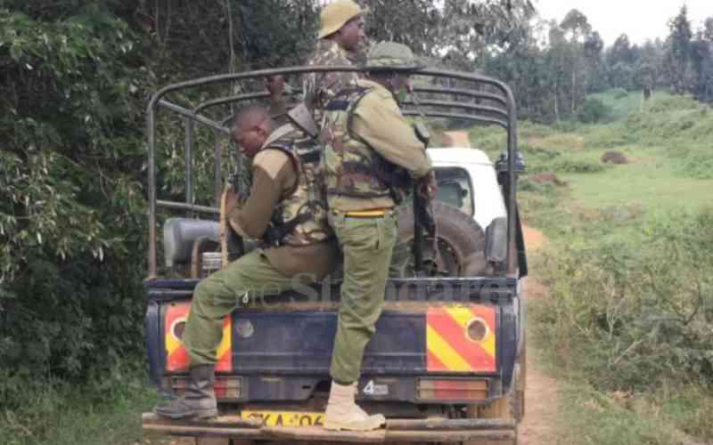 Protest after bandits kill man, 24, in Salama, Laikipia County