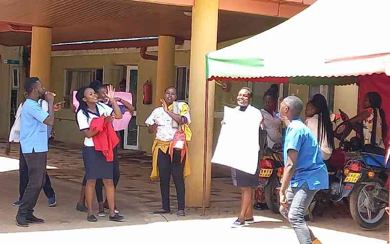 Nurses at Jumia Friends Hospital hold demos over pay