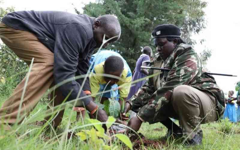 Chiefs lead the way in national tree-planting exercise