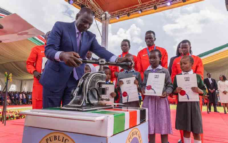 Kenya can even be auctioned and deal sealed with hijacked public seal