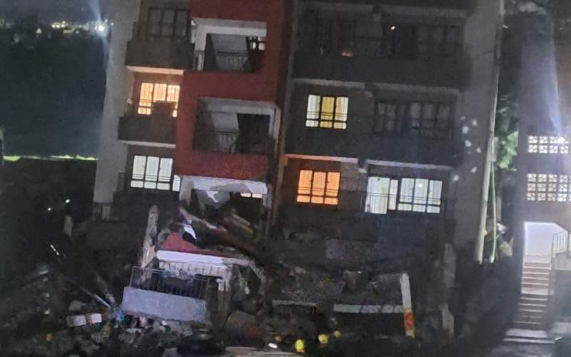 Five-storey building collapses in Uthiru