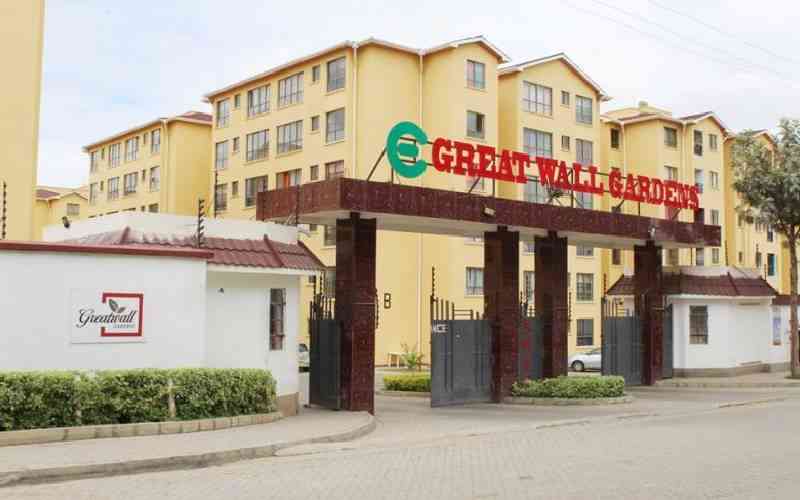 Court dismisses plea to stop Great Wall Gardens units auction in Sh2 billion loan case
