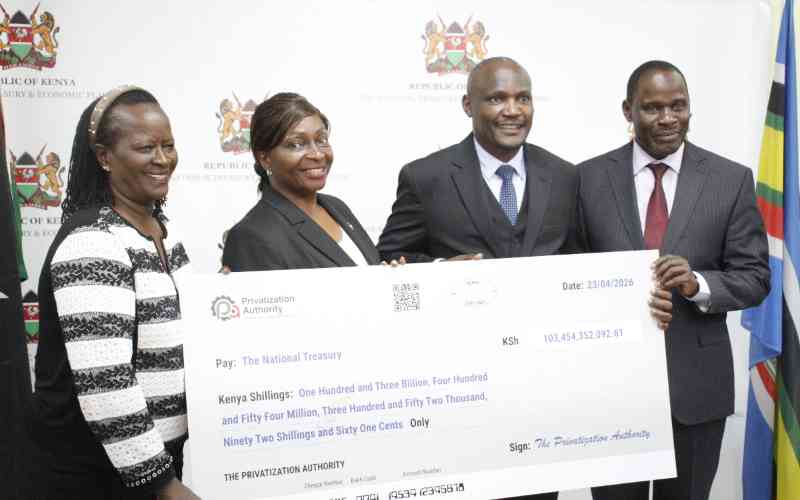National Infrastructure Fund receives Sh103b seed money from sale of KPC