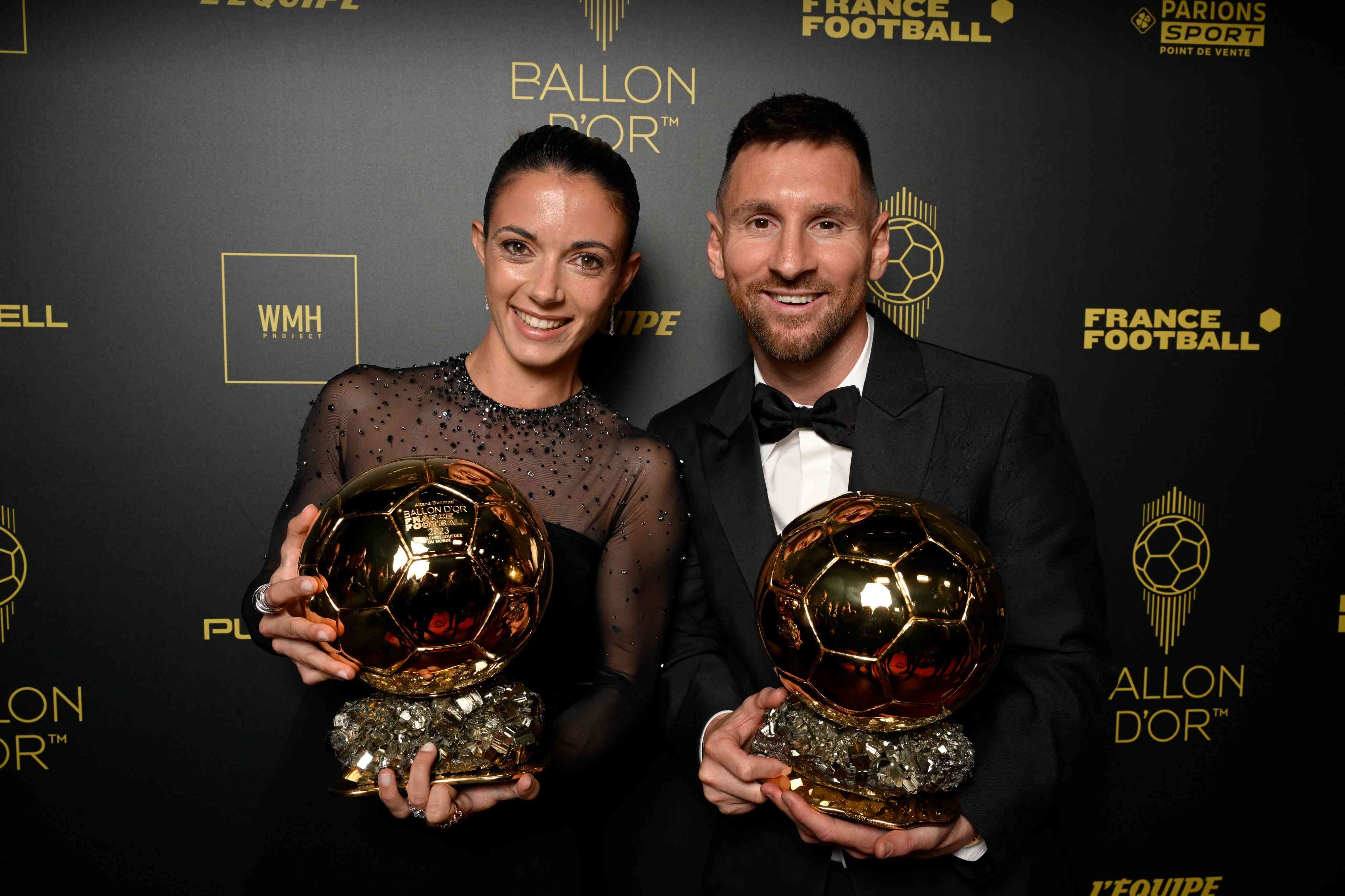 Ballon d'Or: World Cup champions Lionel Messi and Aitana Bonmati are football's best